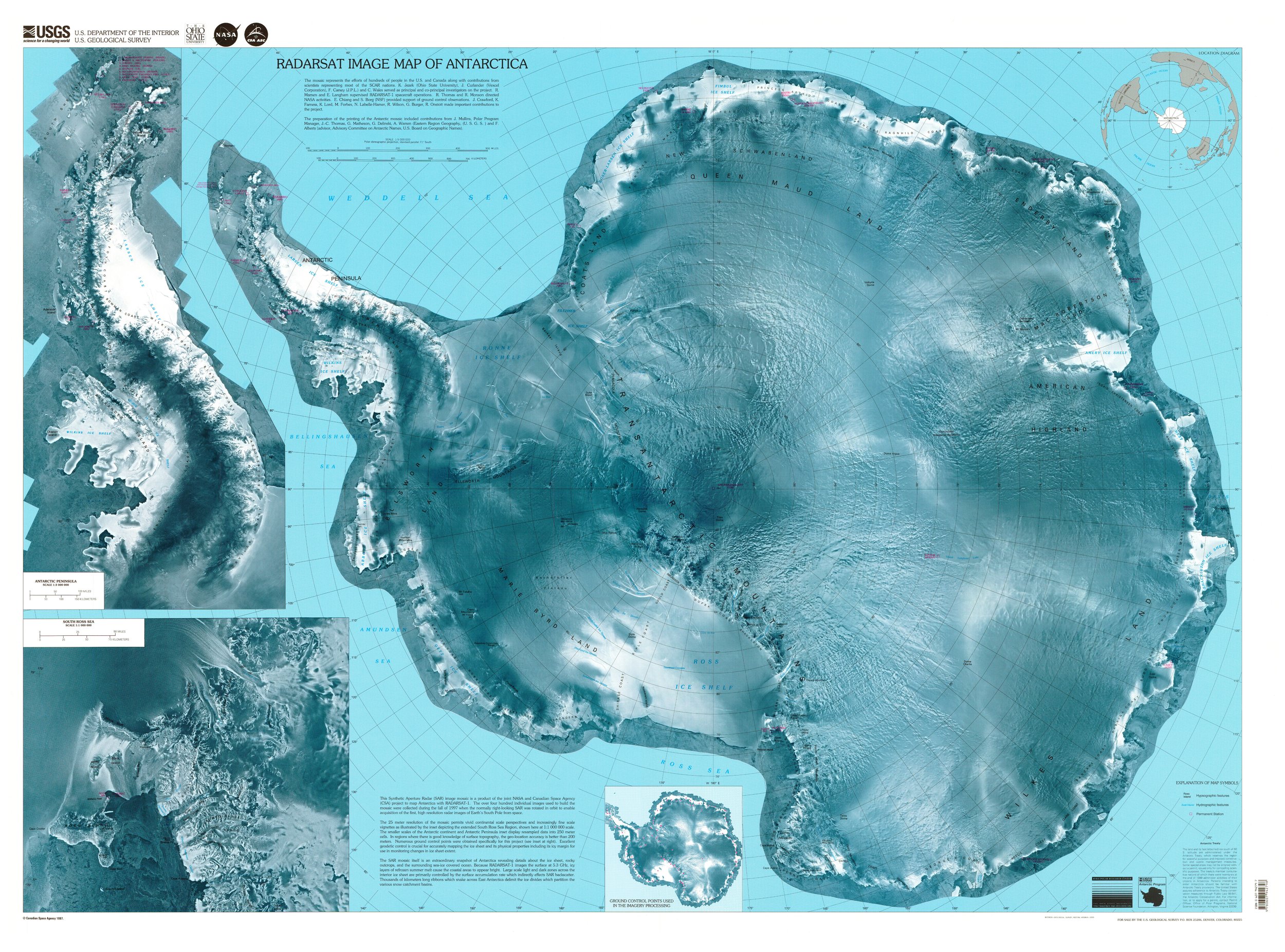 Antarctica / 1:5 000 000