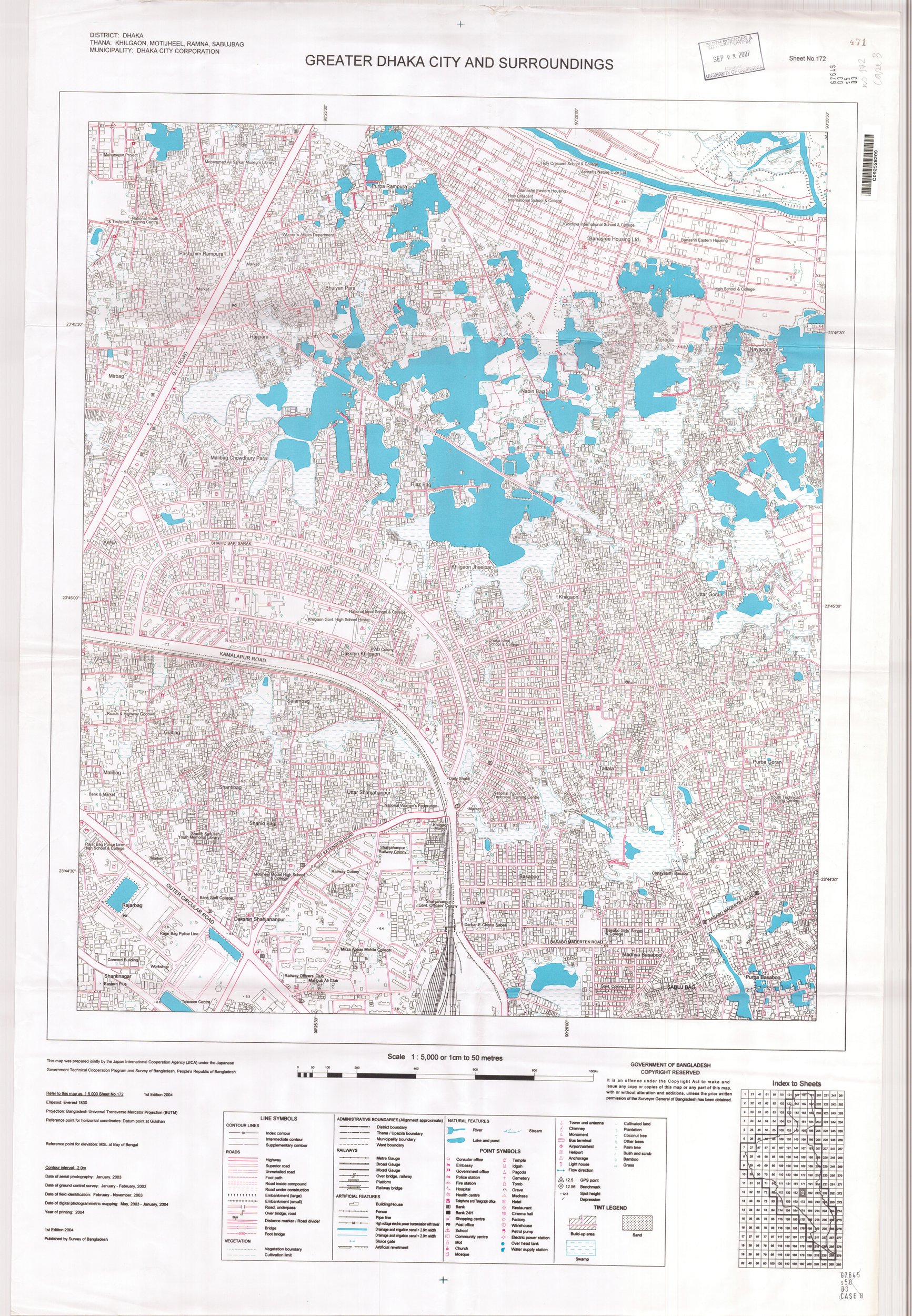 Dhaka / 1:5 000