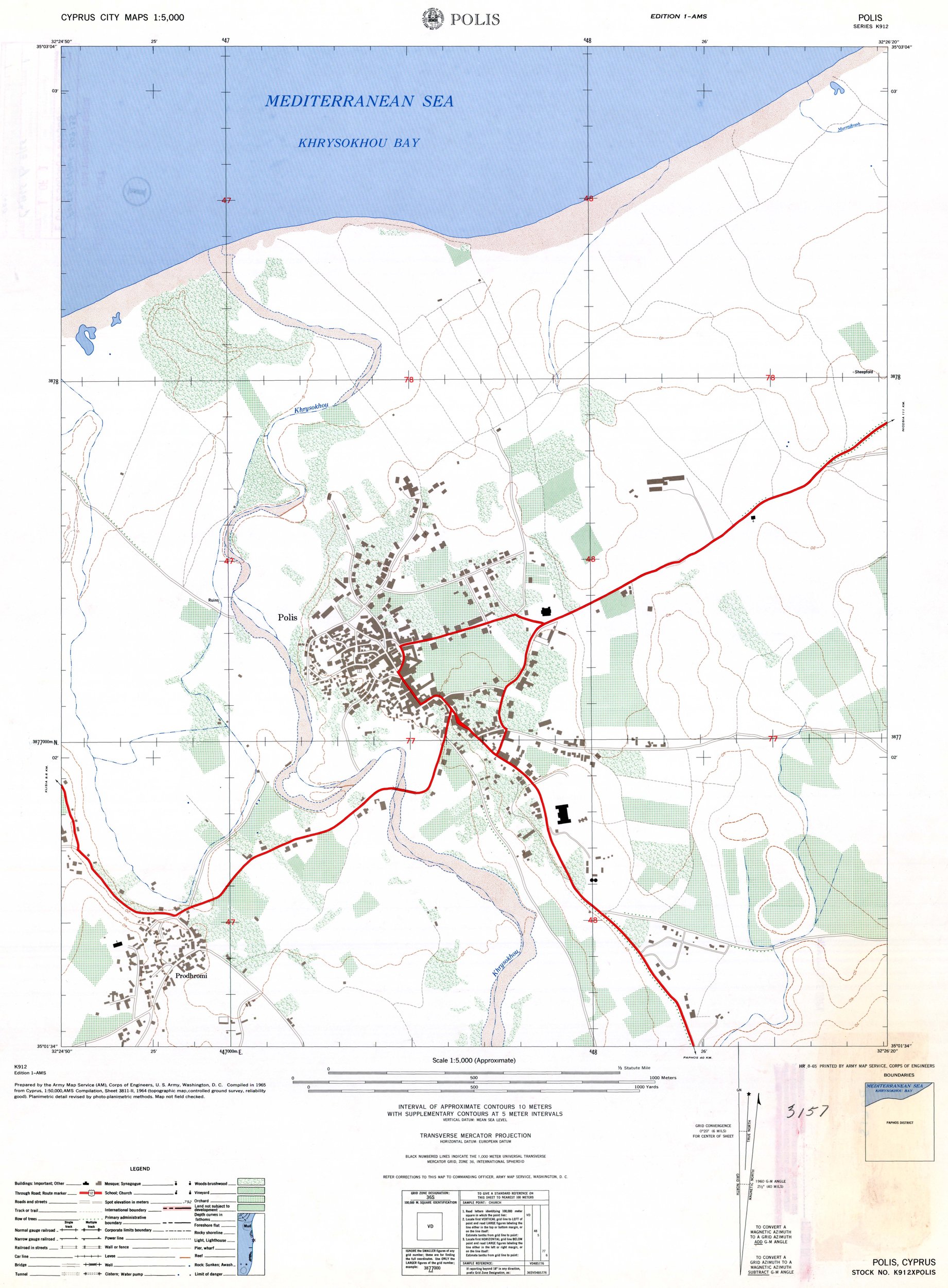 Pólis / 1:5 000
