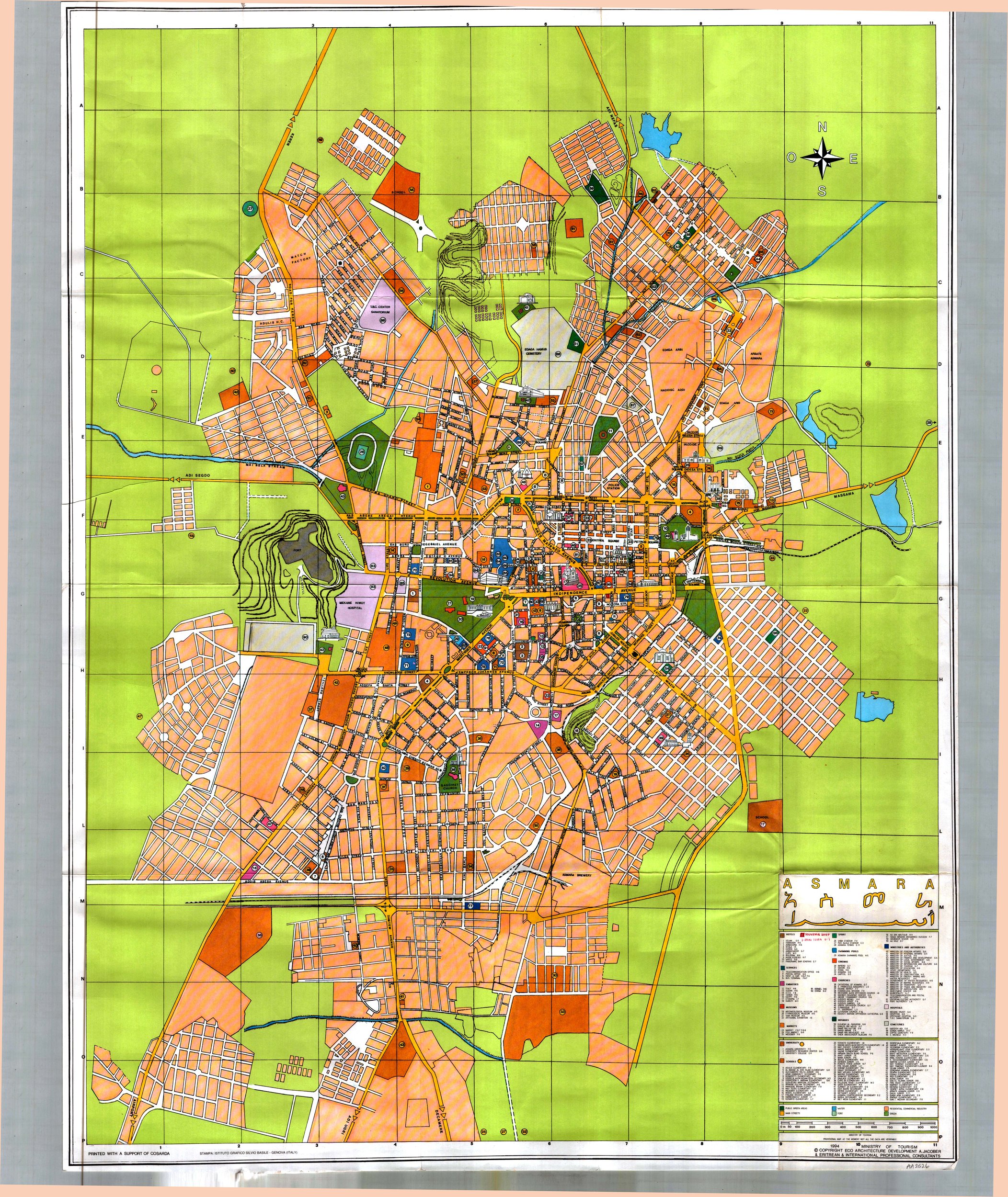 Asmara / 1:8 000