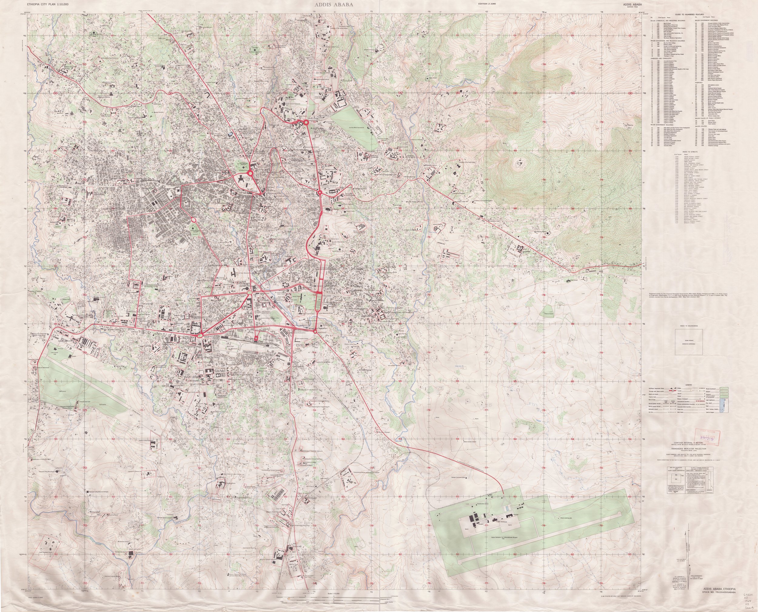 Addis Ababa / 1:10 000