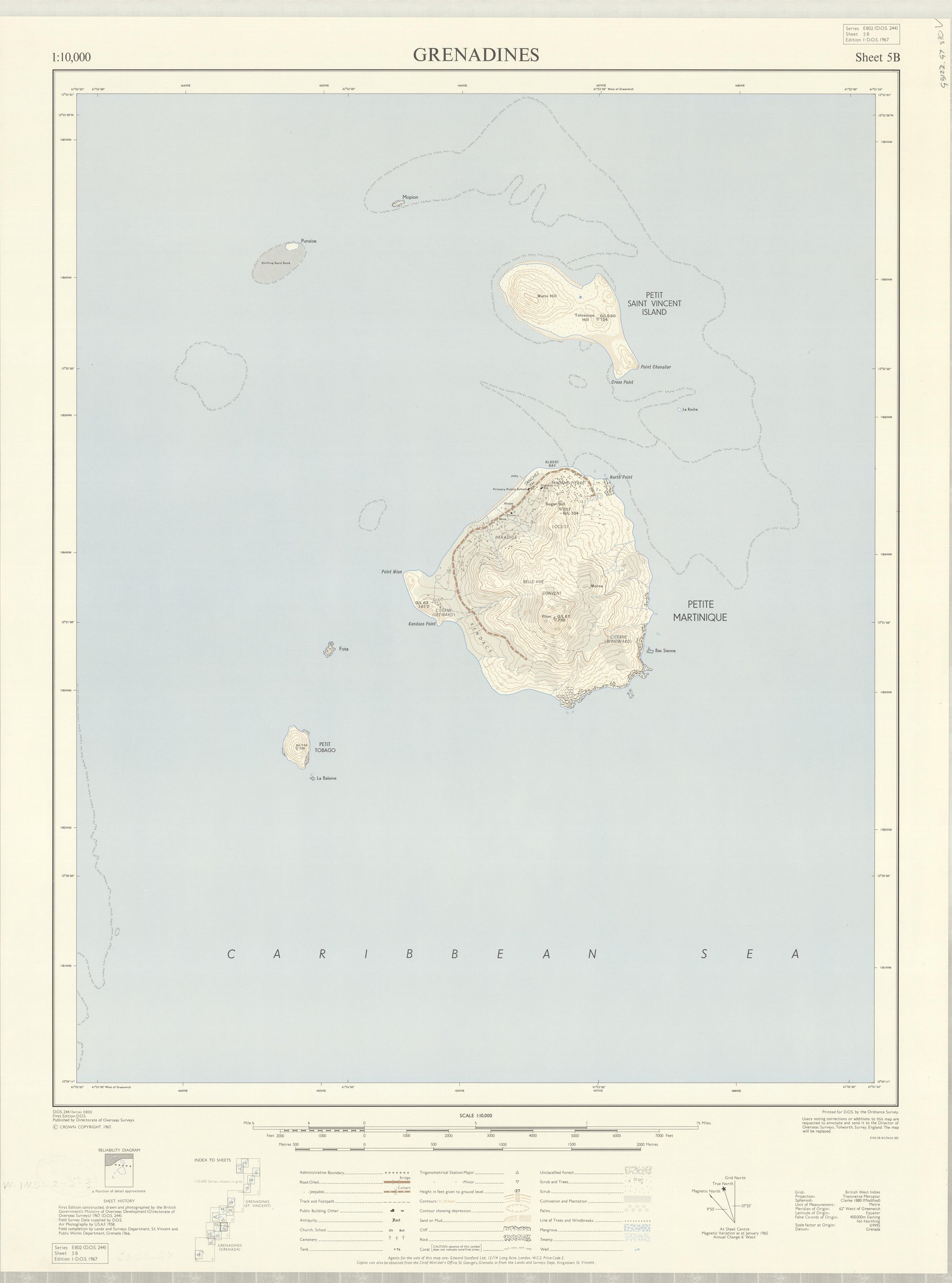 Grenadines / 1:10 000