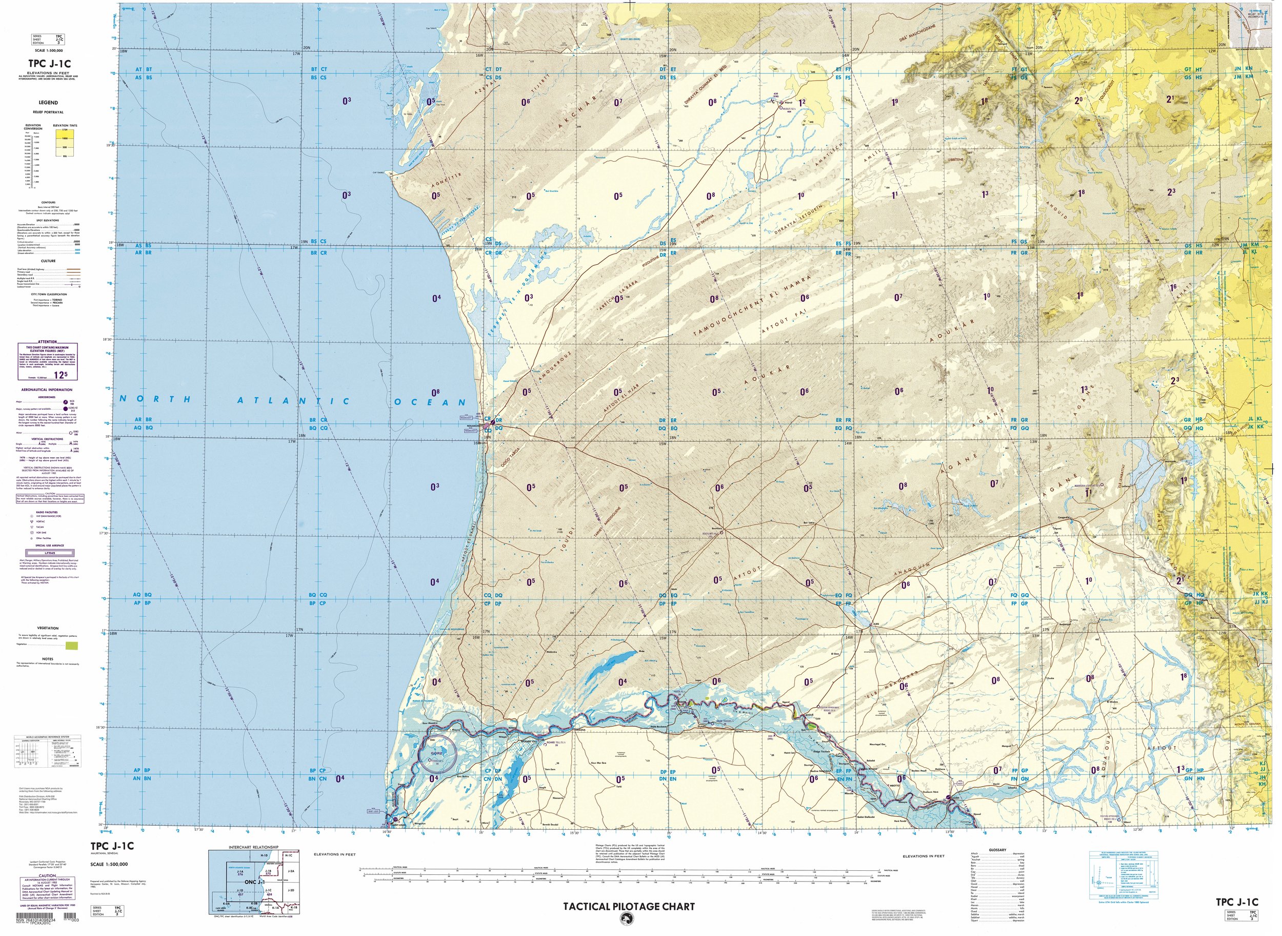 Nouakchott / 1:500 000