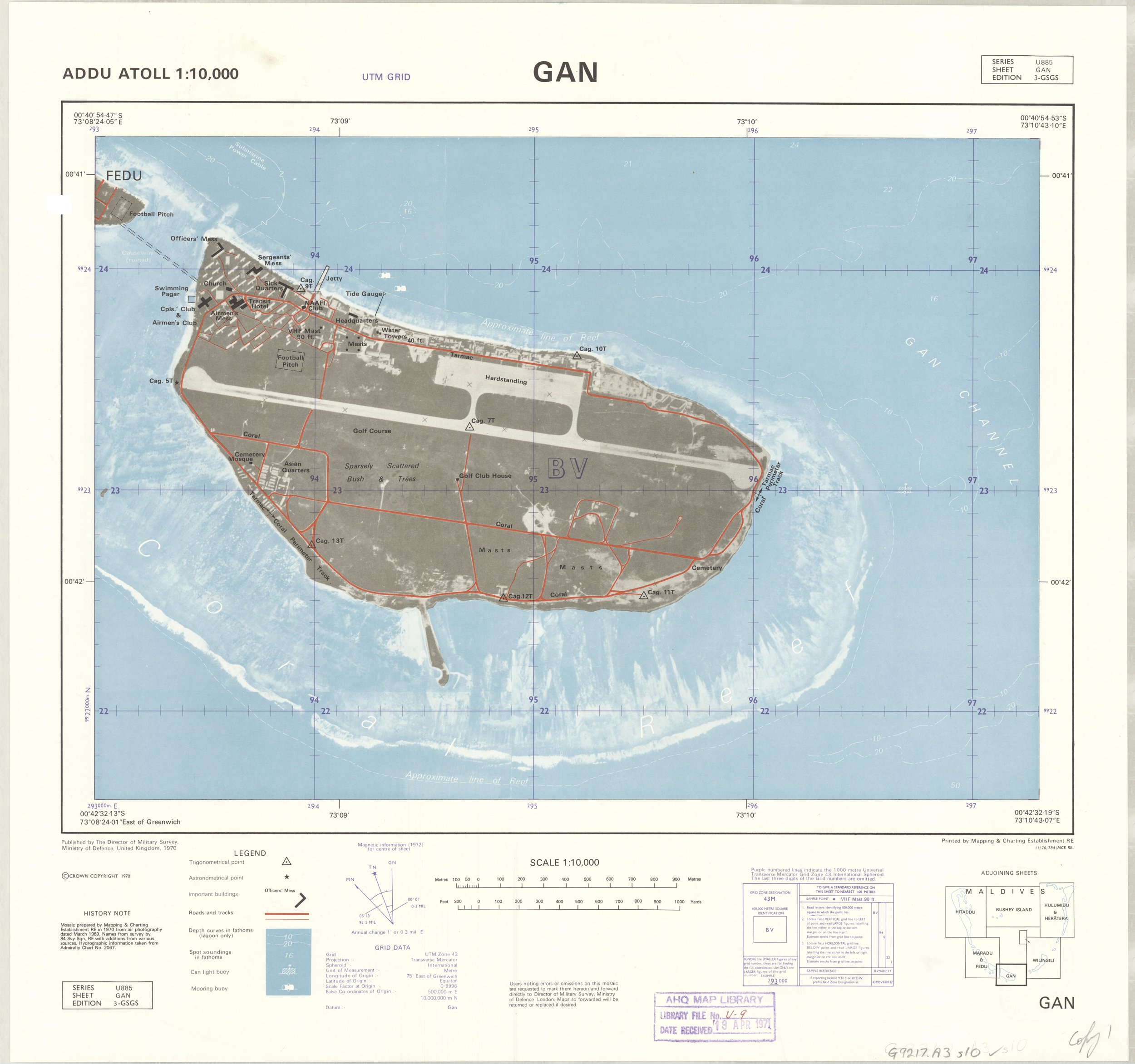 Gan / 1:10 000