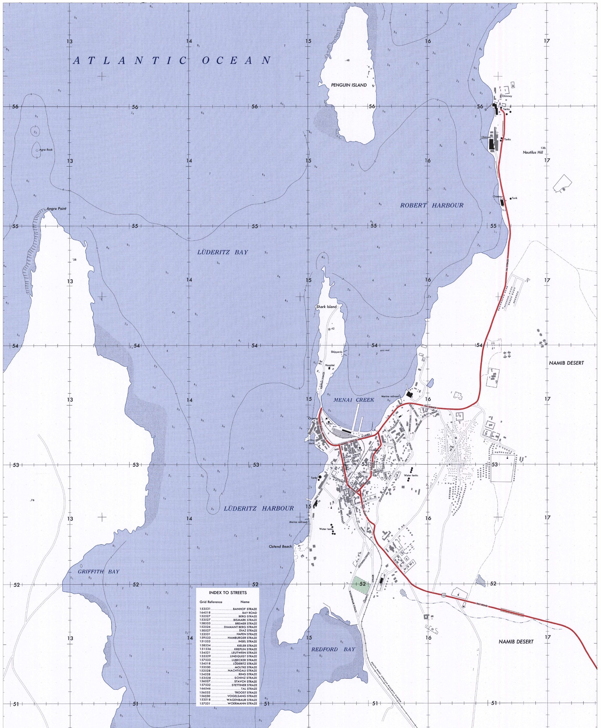 Lüderitz / 1:10 000