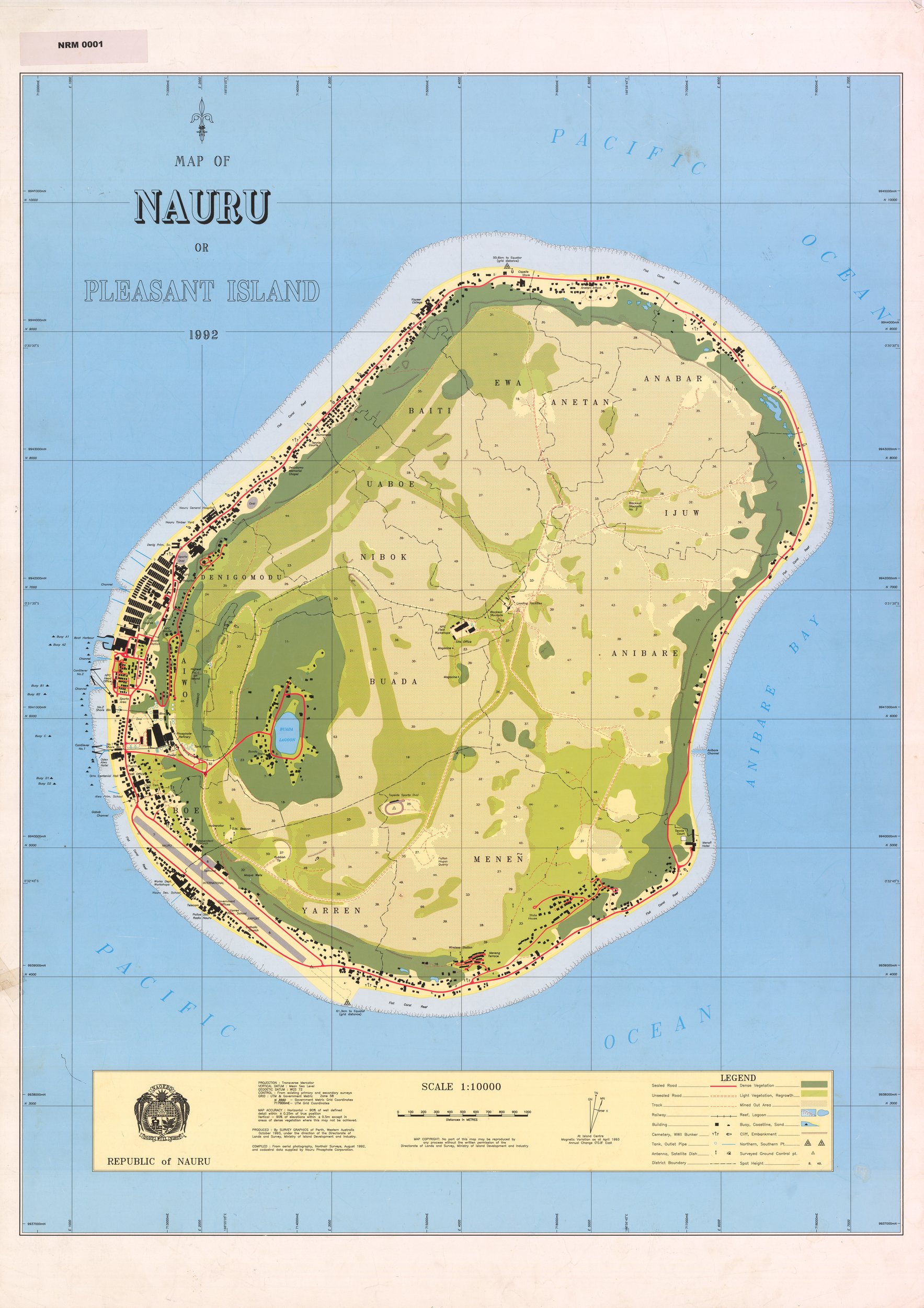 Nauru / 1:10 000