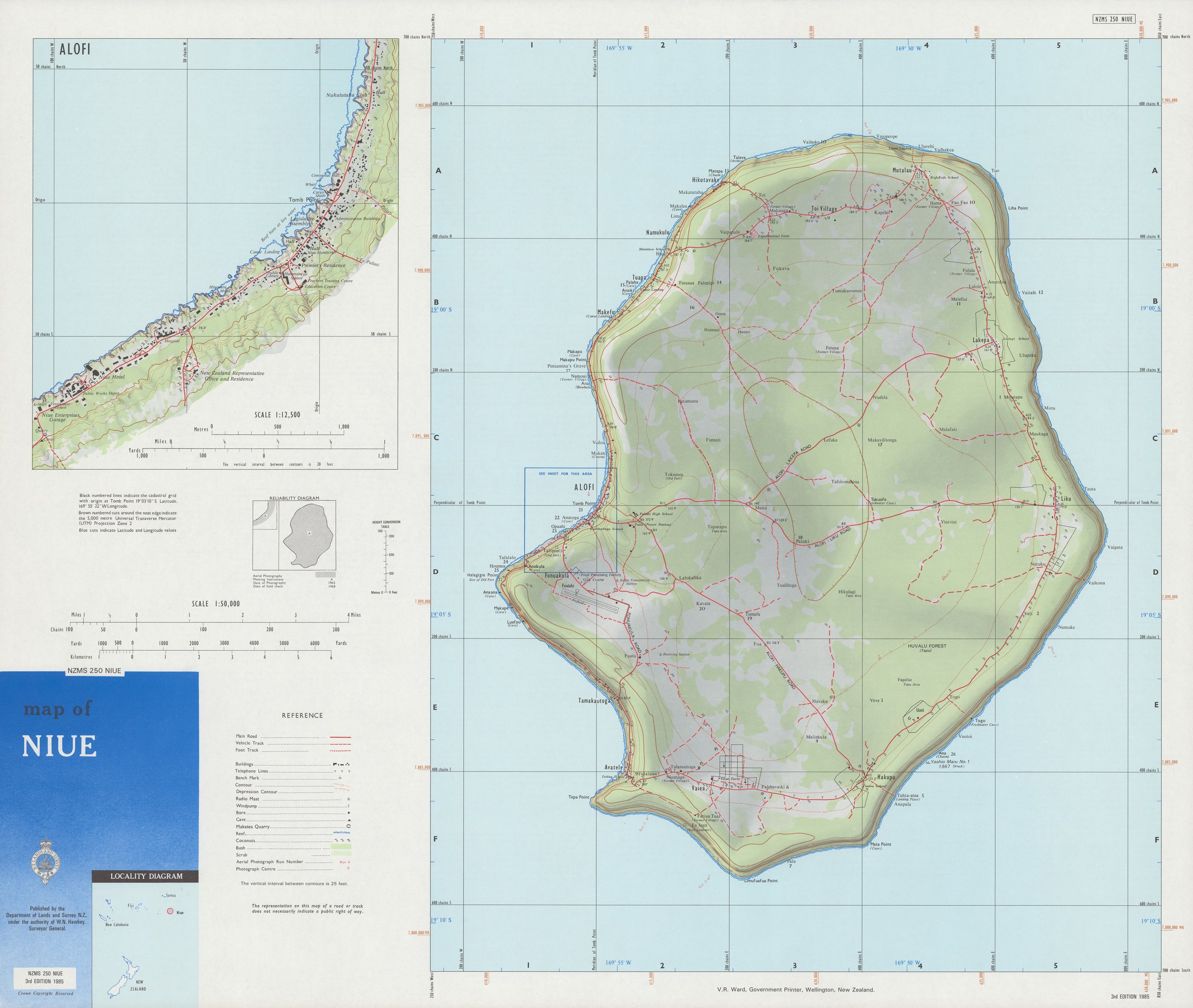Niue / 1:50 000
