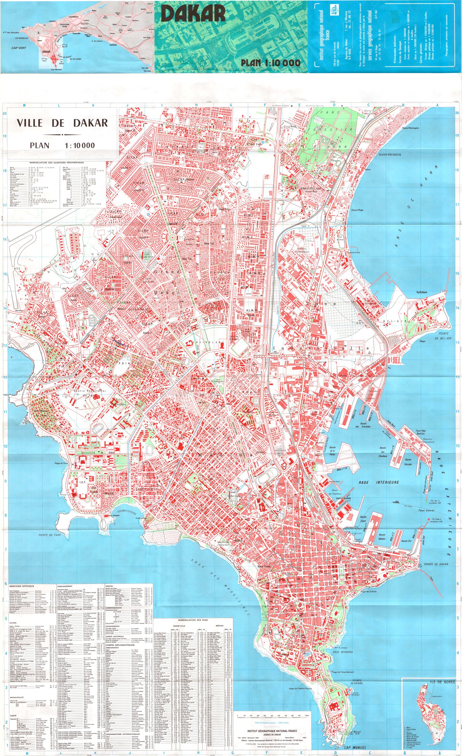 Dakar / 1:10 000