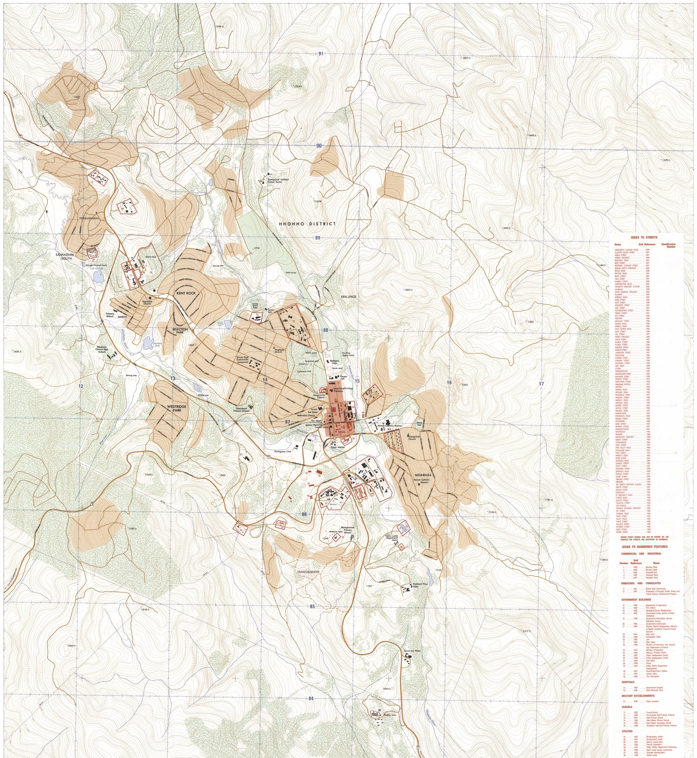 Mbabane / 1:10 000